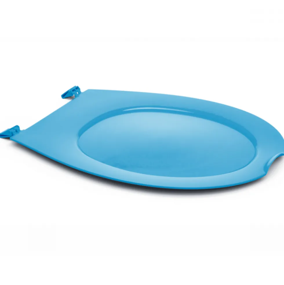Abattant wc clipsable - 100 % hygiénique - bleu PAPADO