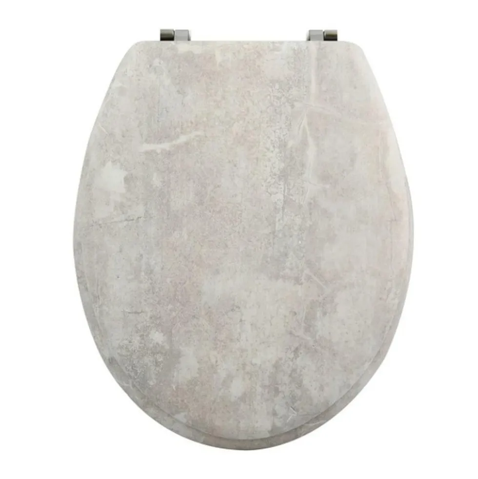 Abattant Wc Mdf - Charnieres Inox - Stonehenge MSV