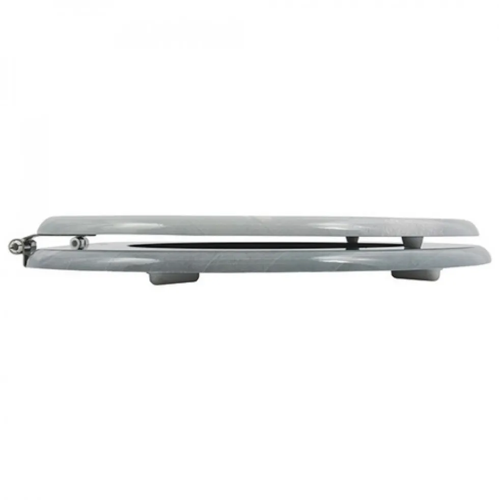 Abattant WC - MDF - Charnières Inox - Doggy Bath - Gris MSV