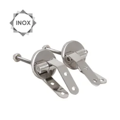 Abattant WC - MDF - Charnières Inox - Doggy Bath - Gris MSV