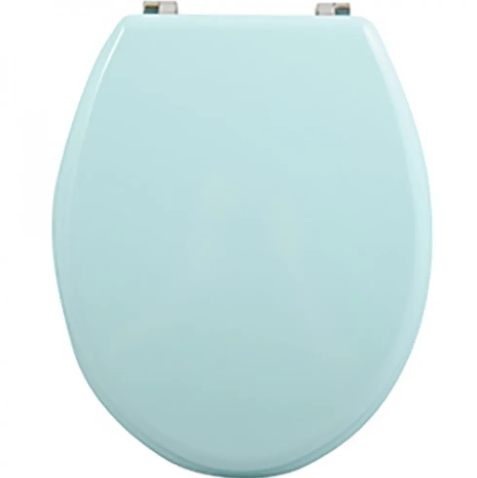 Abattant WC - MDF - Charnières Inox - CLEO - Vert Poudré MSV