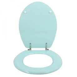 Abattant WC - MDF - Charnières Inox - CLEO - Vert Poudré MSV