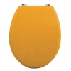 Abattant WC - MDF - Charnières Inox - CLEO - Safran mat MSV