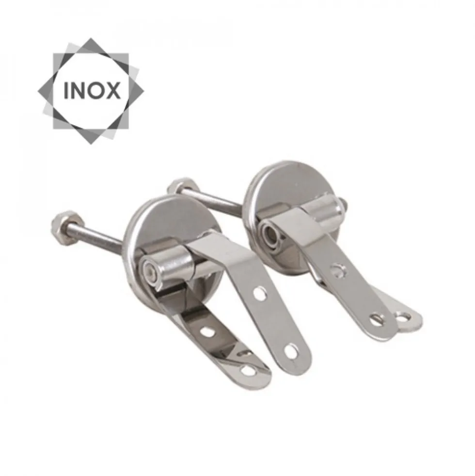 Abattant WC - MDF - Charnières Inox - LANYU - Rose et Noir MSV