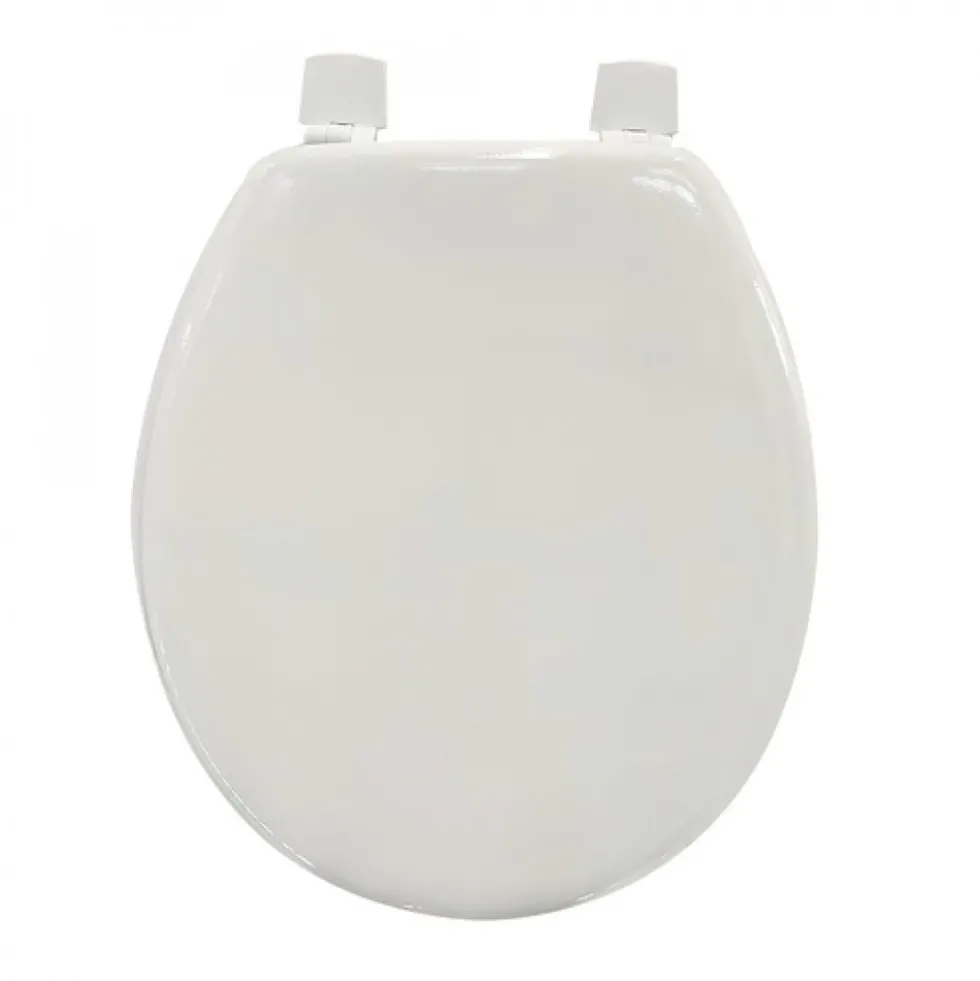 Abattant WC - MDF - Charnières Plastique - Blanc MSV
