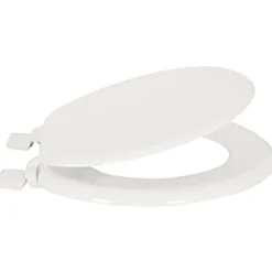 Abattant WC - MDF - Charnières Plastique - Blanc MSV