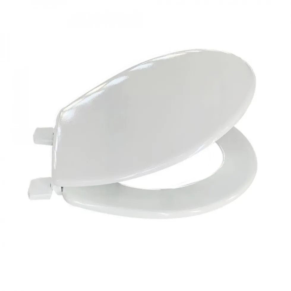 Abattant WC - MDF - Charnières Plastique - Blanc MSV