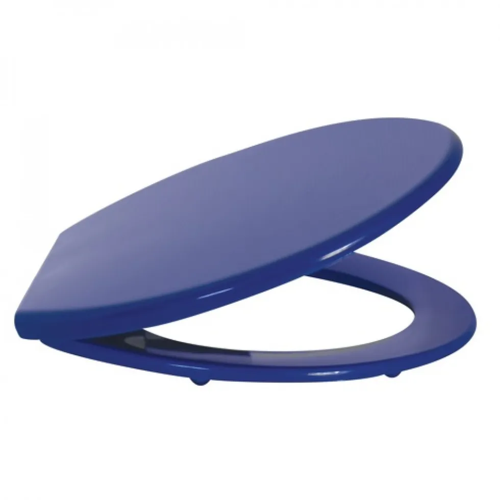Abattant WC - Polypropylène - Charnières PS - Bleu Marine MSV