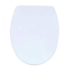 Abattant WC - Thermodur - Charnières Inox - Blanc MSV