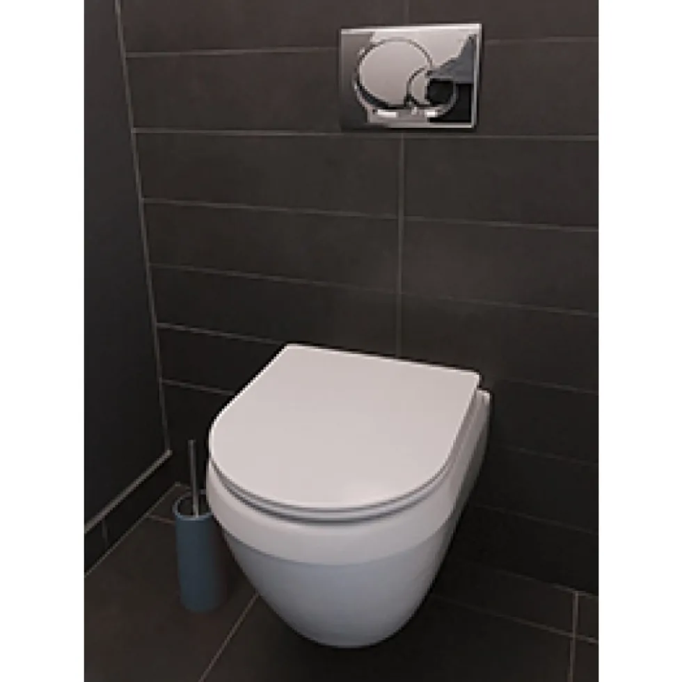 Abattant WC - Thermodur - Slim Blanc MSV