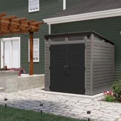 Abri de jardin polyéthylène Modern - 4,88m² - plancher inclus SUNCAST