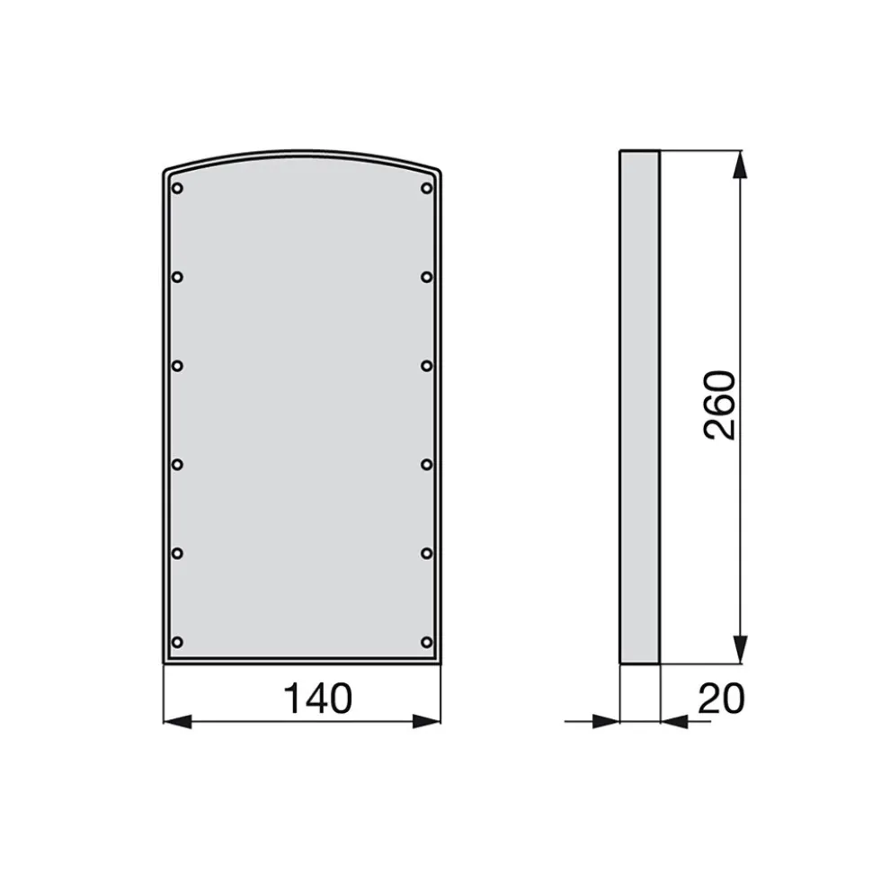 Accessoire latéral pour penderie escamotable Hang EMUCA