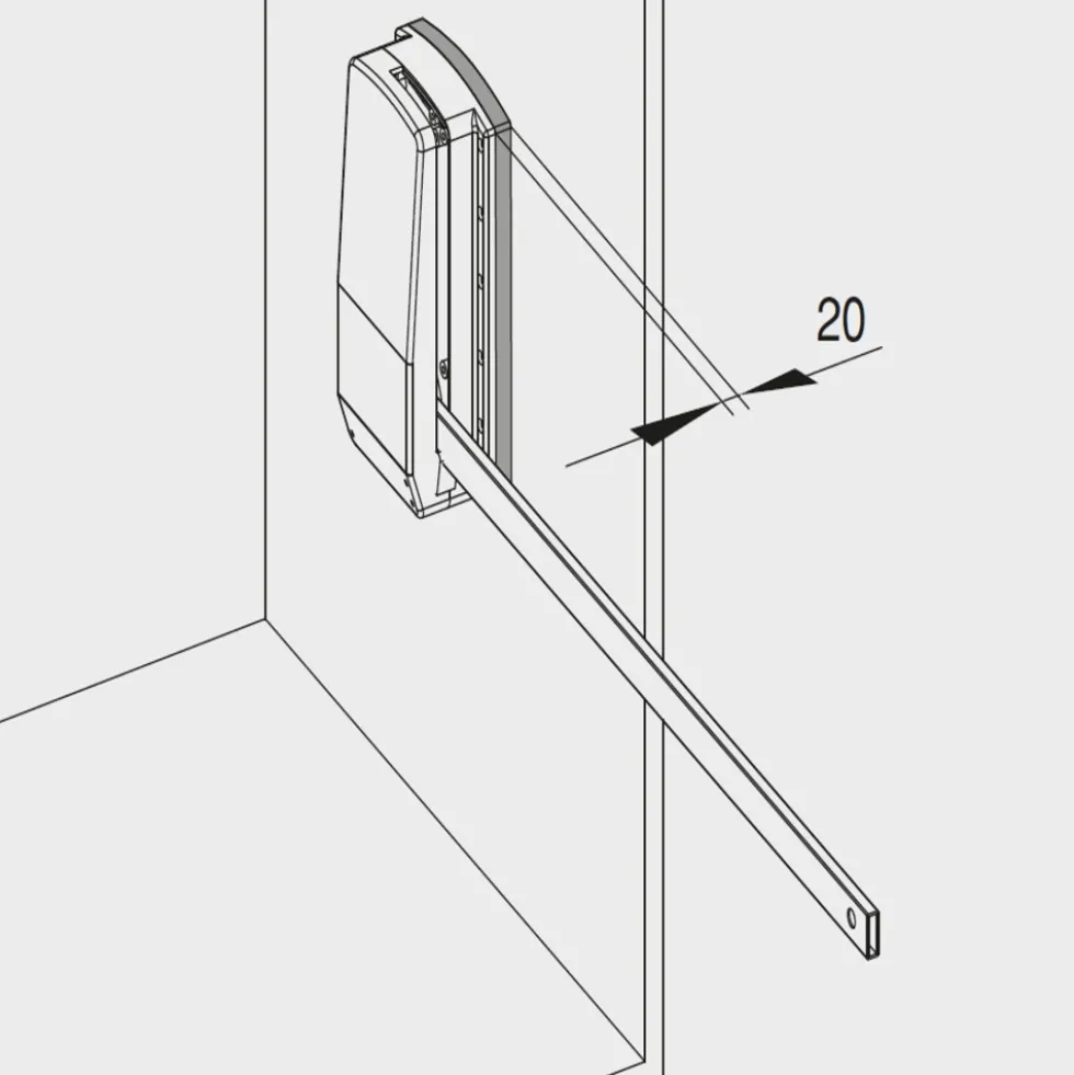 Accessoire latéral pour penderie escamotable Hang EMUCA