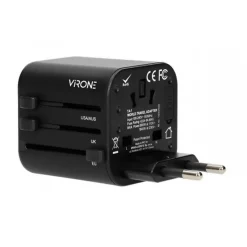 Adaptateur de voyage universel 150 pays SYNERCIA