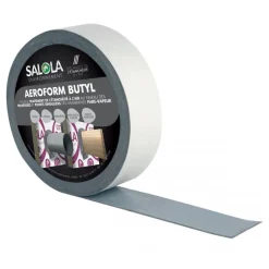 Adhésif flexible étirable imperméable - AEROFORM BUTYL - 100 mm x 15 m SALOLA