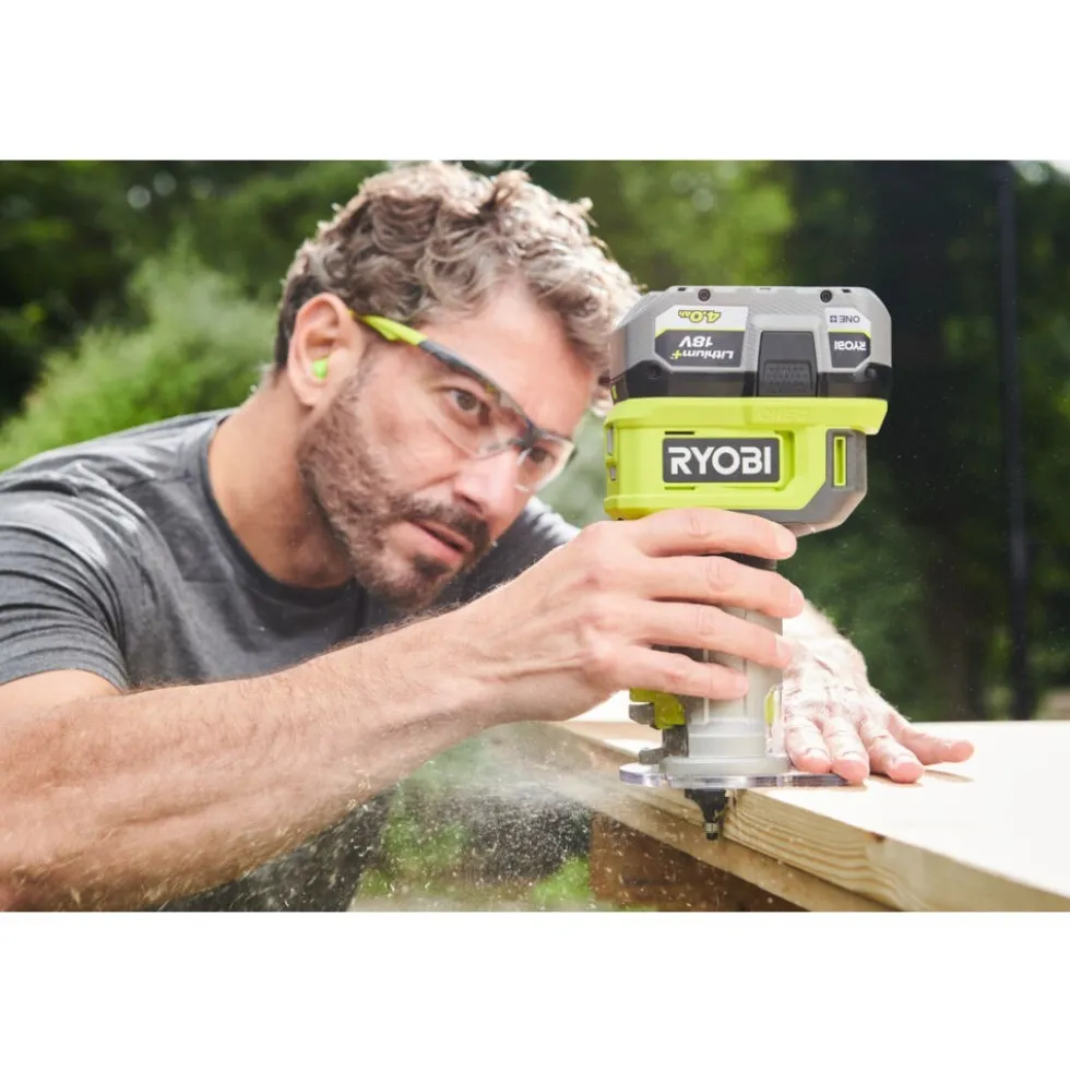 Affleureuse à bois 18V ONE+™ - Solo - RTR18-0 RYOBI