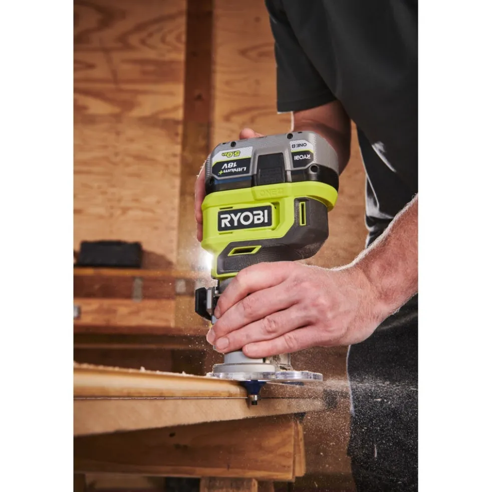 Affleureuse à bois 18V ONE+™ - Solo - RTR18-0 RYOBI
