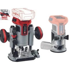 Affleureuse sans fil TP-RO 18 Set Li BL - Solo - Power X-Change EINHELL PROFESSIONAL