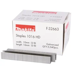 Agrafes pour agrafeuse à batterie - 10 x 16 mm - boîte de 5040 MAKITA