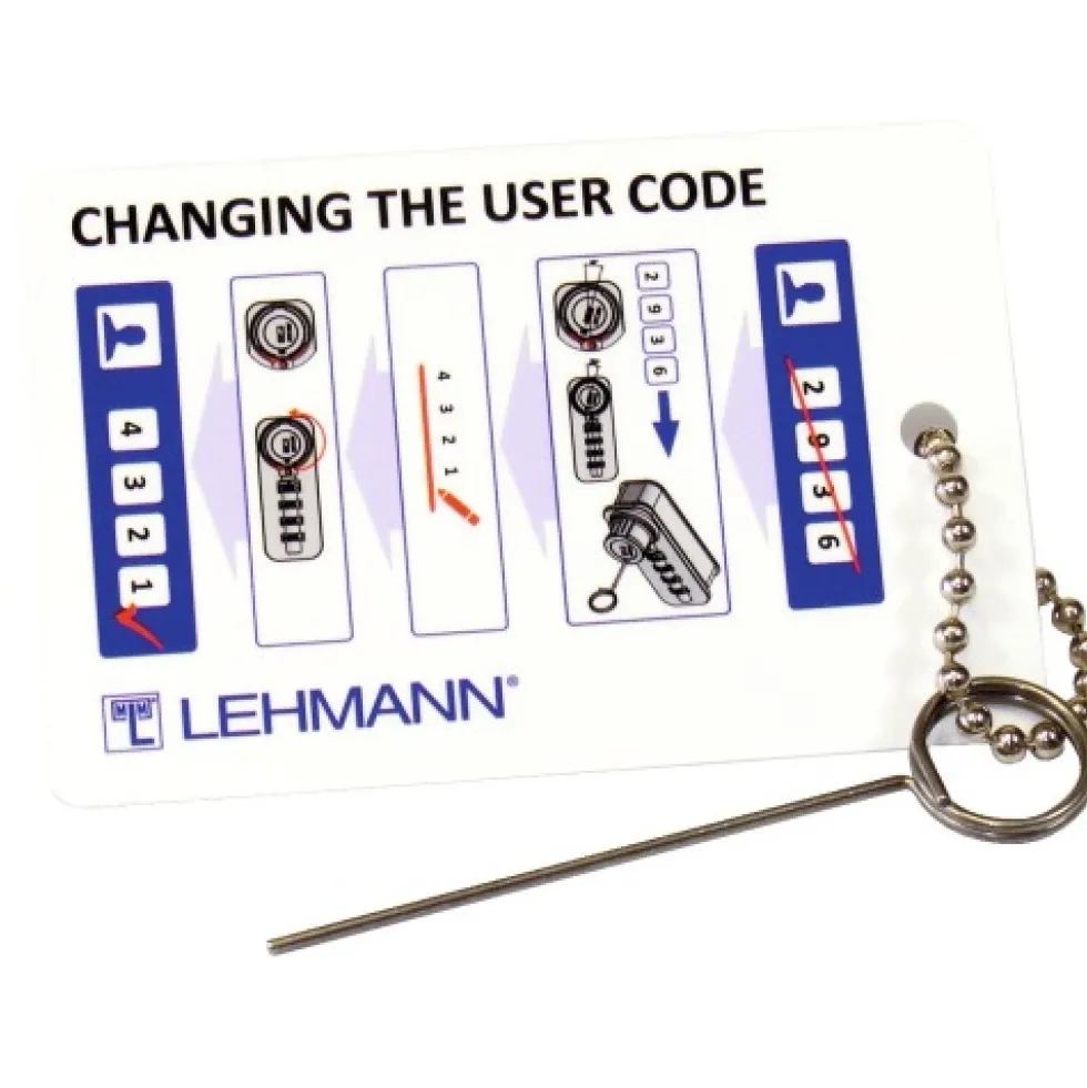 Aiguille de décodage pour serrure Dial Lock 59 LEHMANN