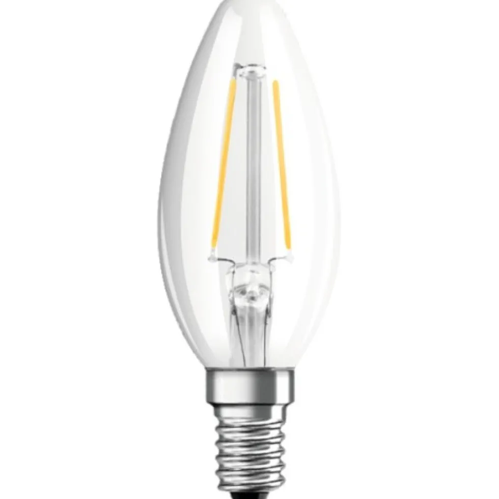 Ampoule LED - 4W - E14 - flamme à filament - Ambiente Lux OSRAM