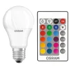 Ampoule LED - 9W - E27 - RGBW - avec télécommande OSRAM