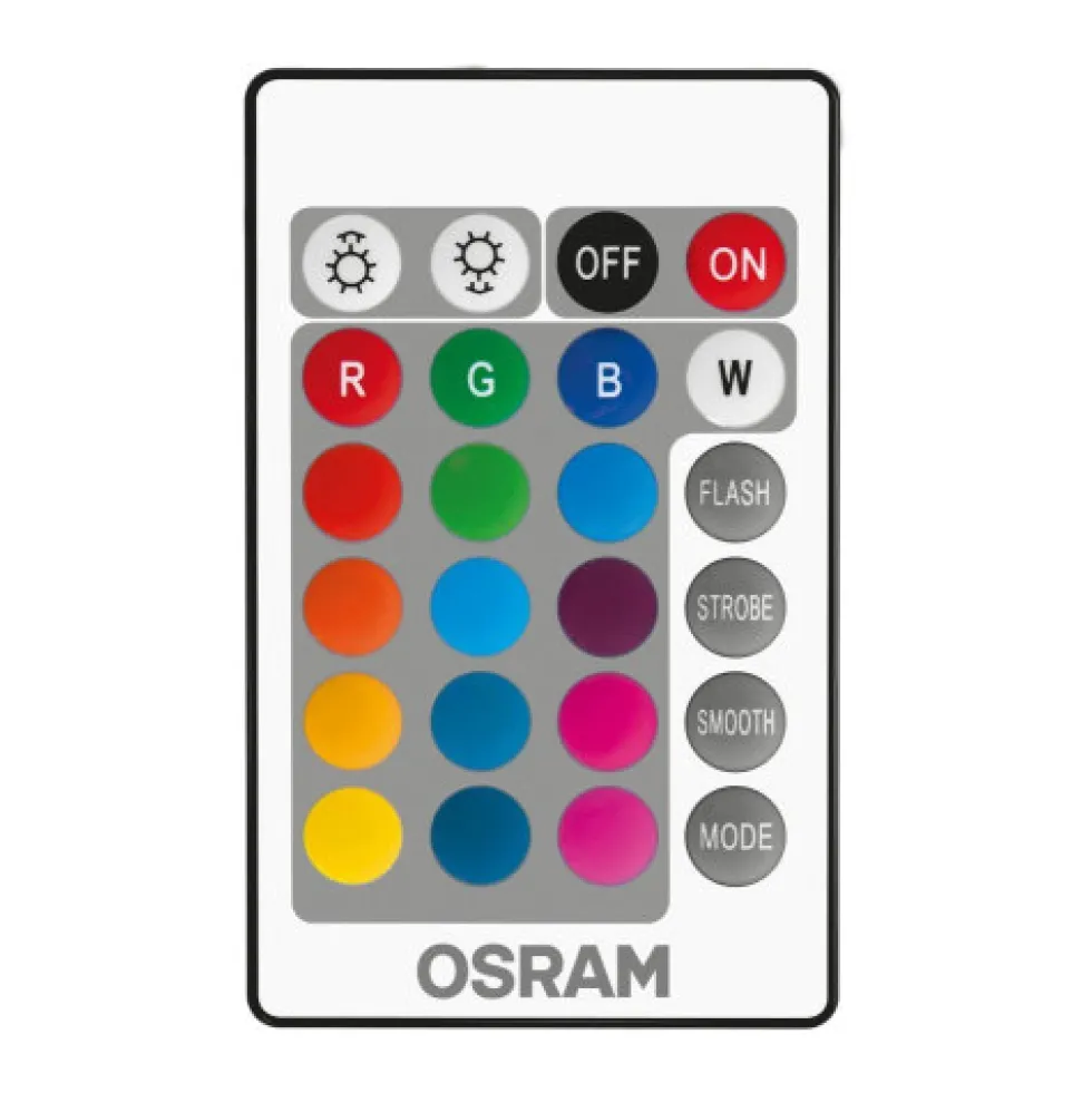 Ampoule LED - 4,5W - GU10 - RGBW - avec télécommande OSRAM