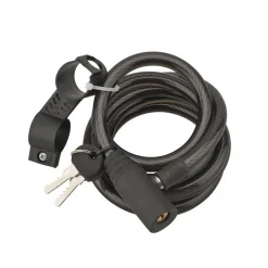 Antivol à câble - 12 mm - longueur 1,80 m - Twisty FTH THIRARD