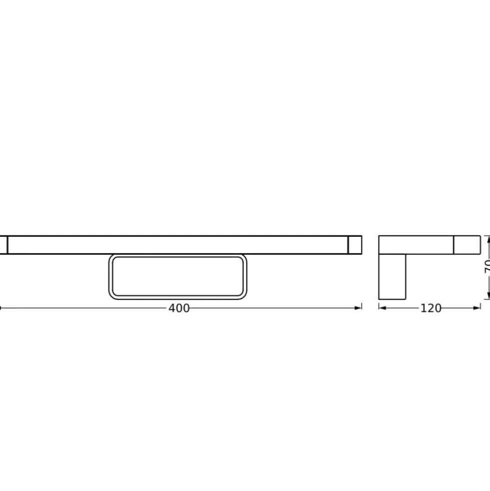 Applique de miroir LED 7W CCT - Orbis Ledvance