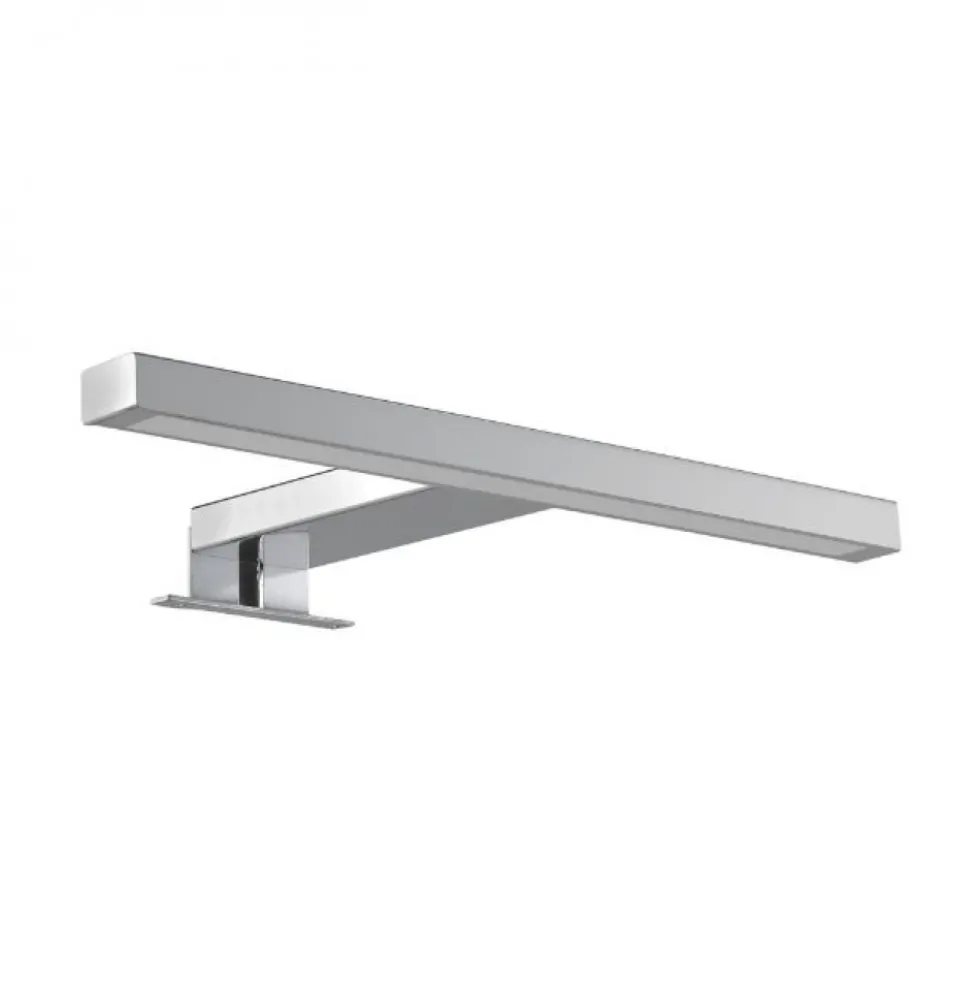 Applique murale LED - longueur 31 cm - chromé - Aube JACOB DELAFON