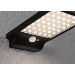 Applique solaire LED Solveig à détection de mouvements -noir PAULMANN