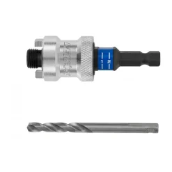 Arbre porte-trépans Snap-Back Quick Chang 2LSB + 1 foret pilote HSS - scies 32 à 152mm LENOX