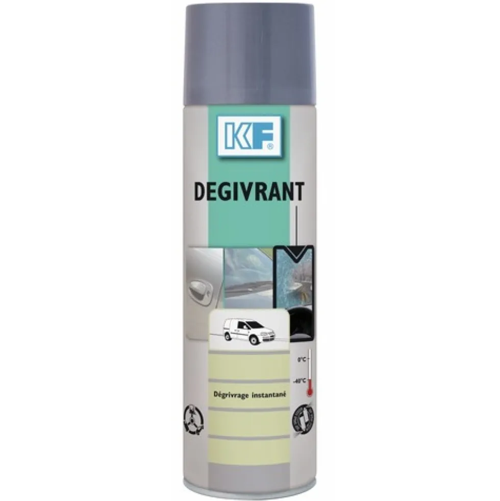 Aérosol dégivrant pour pare-brise - 500 ml KF