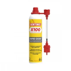 Aérosol inhibiteur de corrosion X100 Rapid-Dose 250 mL pour chauffage central SENTINEL