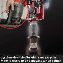 Aspirateur balai sans fil TE-SV 18 Li-Solo - Power X-Change EINHELL
