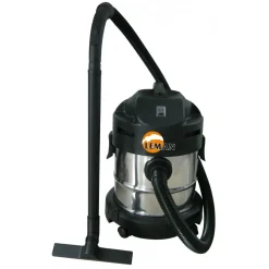 Aspirateur eau et poussière inox 20 L 1250W LOASP201 LEMAN