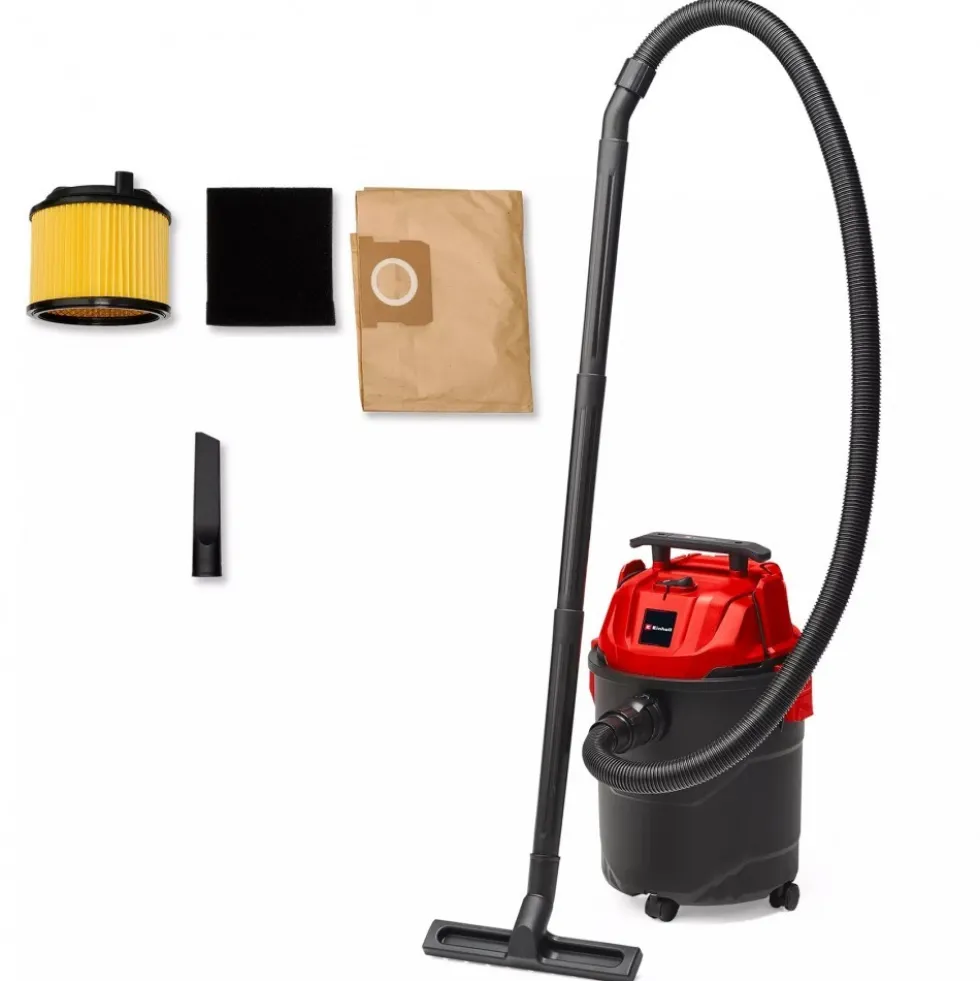 Aspirateur eau et poussière - 20L - puissance 1250W - TC-VC 1820 EINHELL