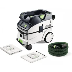 Aspirateur eau et poussières Cleantec CTL 26 EI AC - 1200W - classe L - cuve 26L FESTOOL