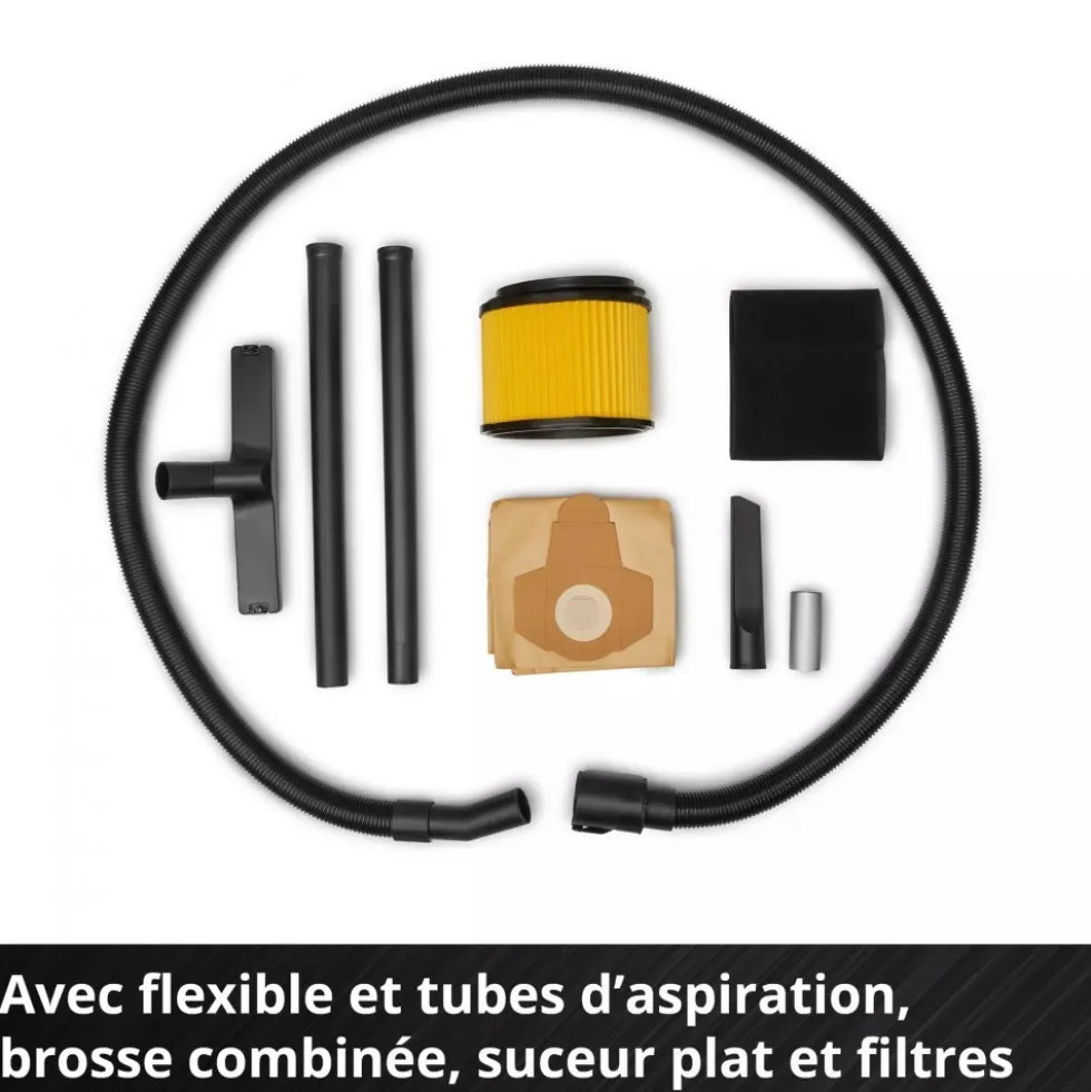 Aspirateur eau et poussières - 30L - puissance 900W - TC-VC 3055 SA EINHELL