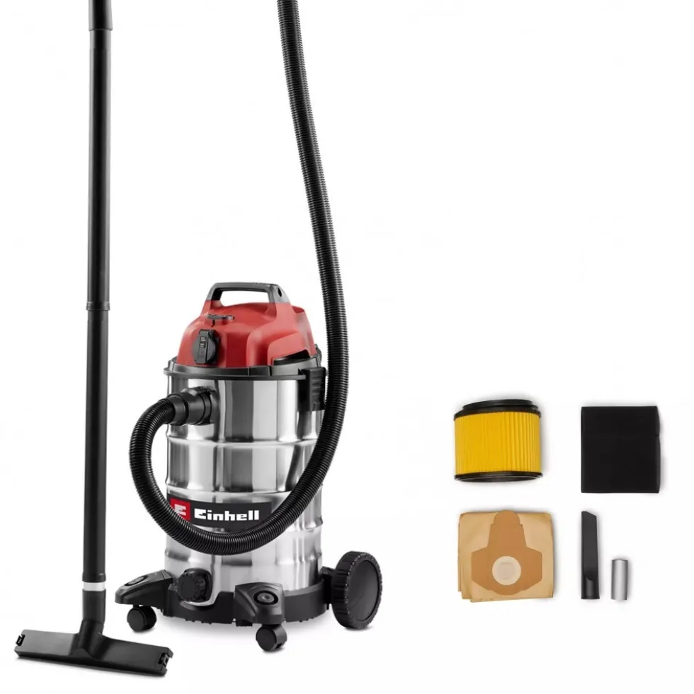 Aspirateur eau et poussières - 30L - puissance 900W - TC-VC 3055 SA EINHELL