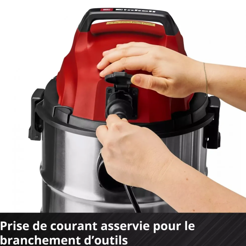 Aspirateur eau et poussières - 30L - puissance 900W - TC-VC 3055 SA EINHELL