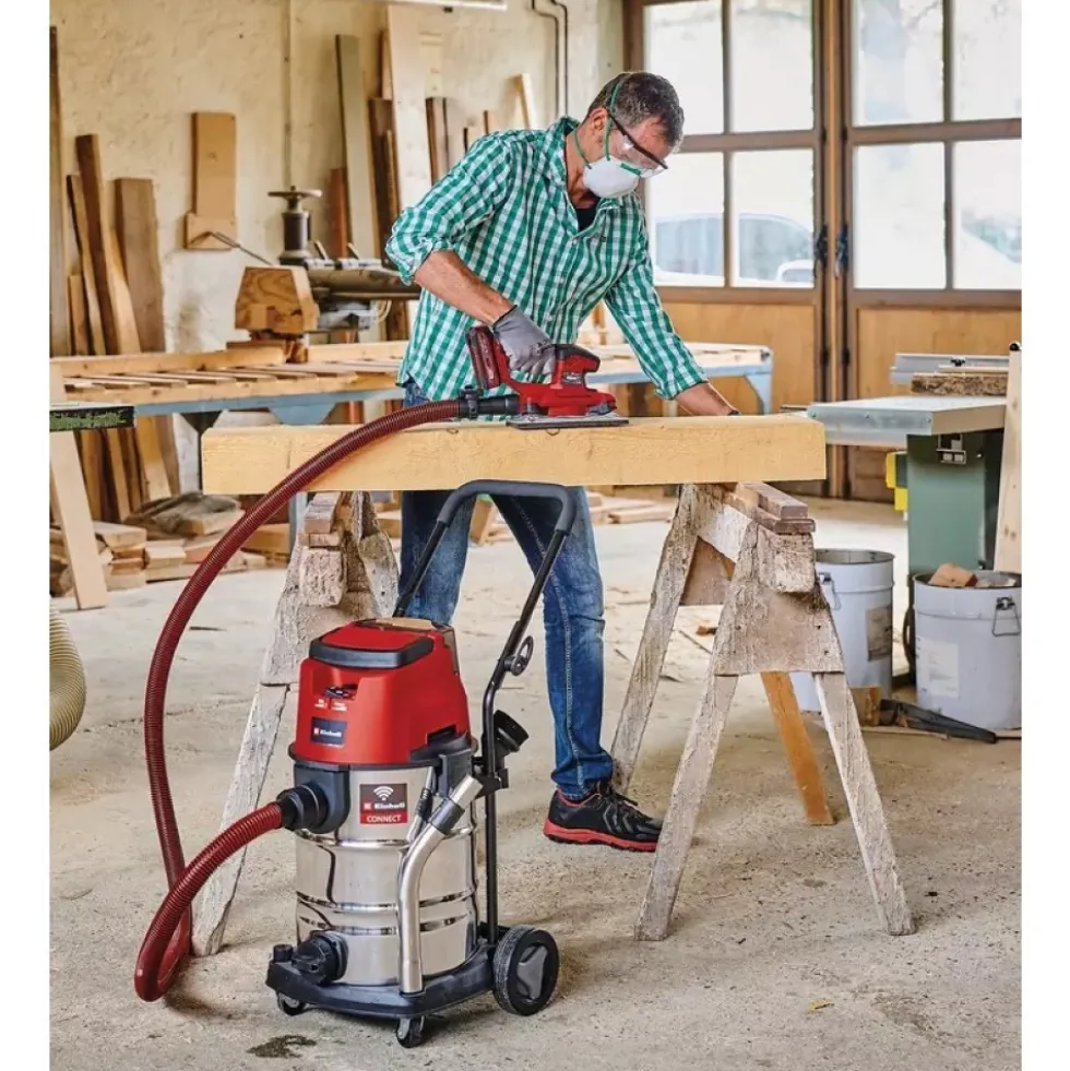 Aspirateur eau et poussières sans fil TP-VC 36/30 S Auto-Solo EINHELL PROFESSIONAL