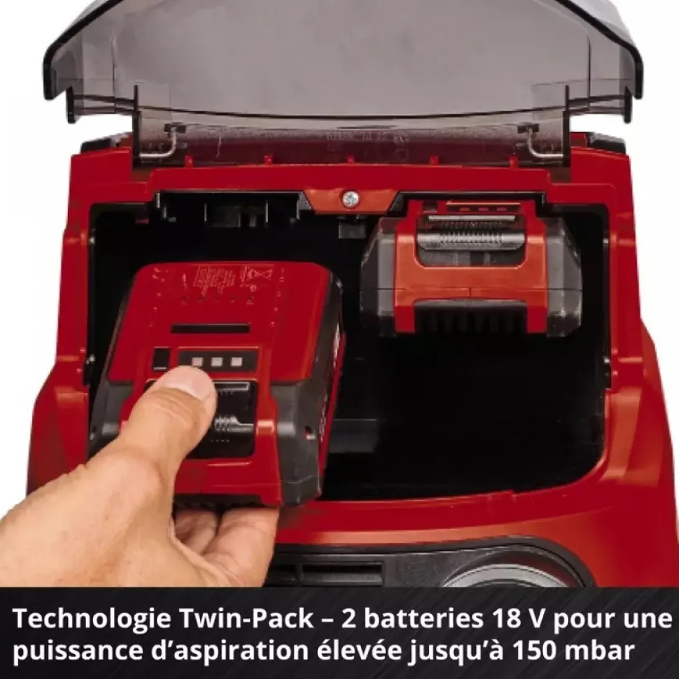 Aspirateur eau et poussières sans fil TP-VC 36/30 S Auto-Solo EINHELL PROFESSIONAL