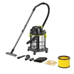 Aspirateur eau et poussière 18V ONE+™ - cuve 18L - Solo - R18WDV-0 RYOBI