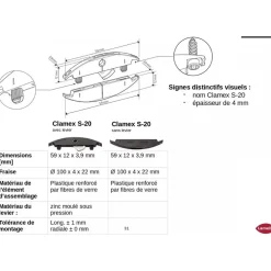 Assembleur démontable P-System Clamex S-20 LAMELLO