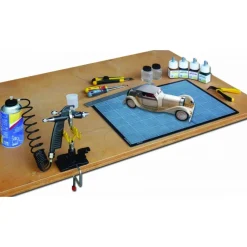 Atelier peinture de précision pistolet à peinture + accessoires MAXICRAFT