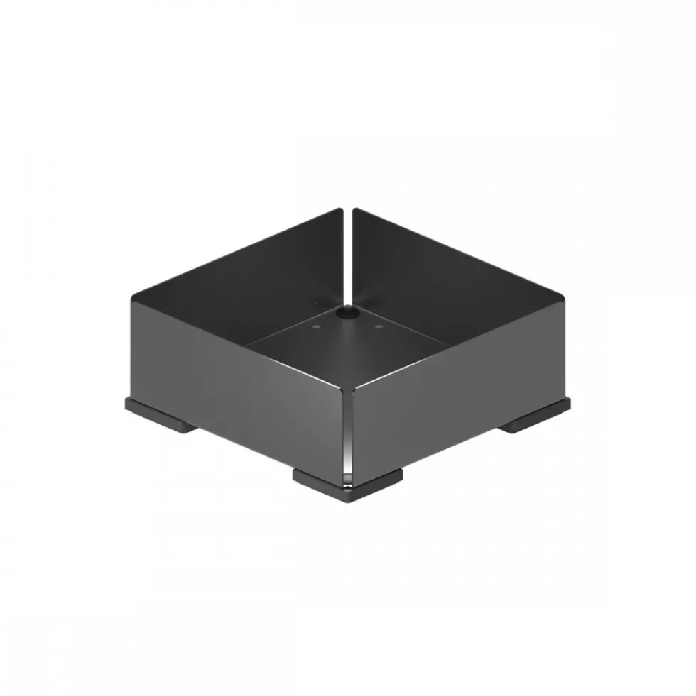 Bac de rangement d'accessoires pour dressing CHIC - anthracite MENAGE CONFORT
