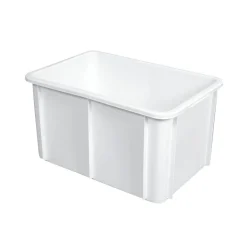 Bac gerbable en plastique blanc GILAC