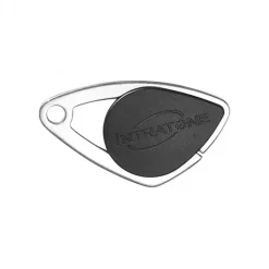 Badge électronique inox noir Mifare pour Intrabox Intratone