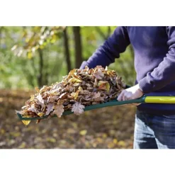 Balai gazon-feuilles XL - 27 dents - bords arrondis - poignée ergonomique LEBORGNE